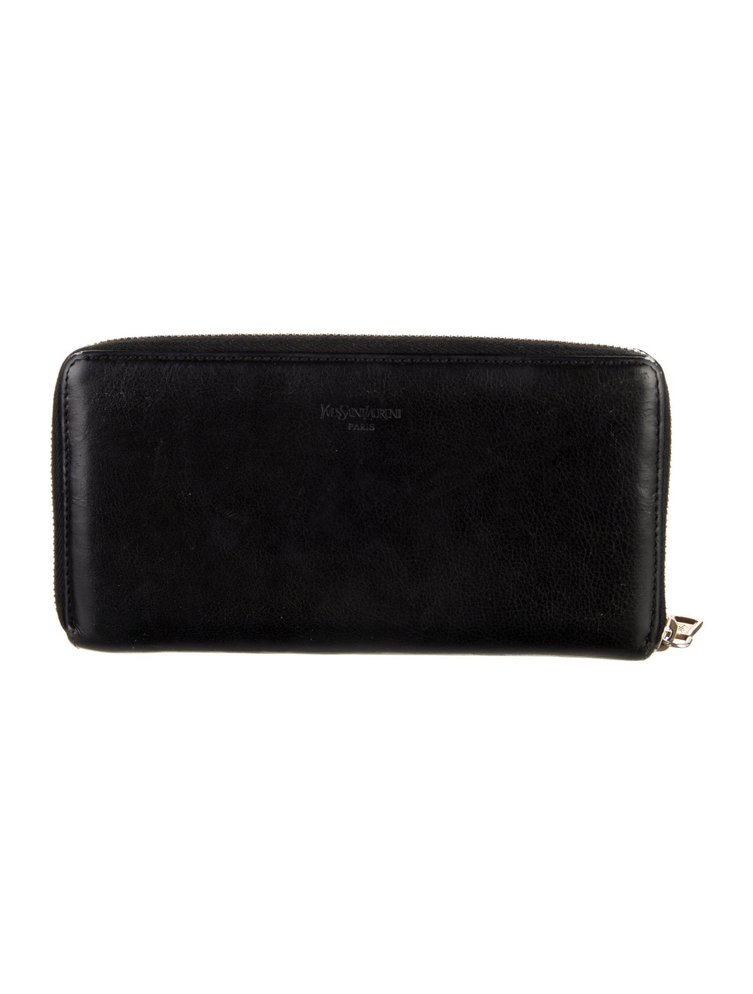 Yves Saint Laurent Leather Wristlet