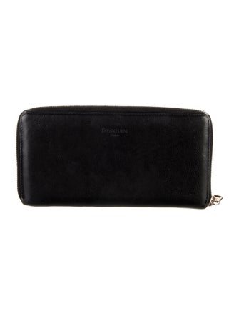 Yves Saint Laurent Leather Wristlet