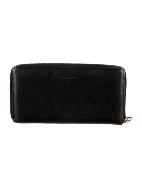 Yves Saint Laurent Leather Wristlet