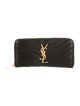 Saint Laurent Leather Printed Continental Wallet