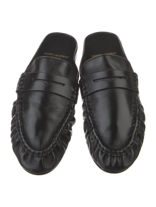 Saint Laurent Leather Mules