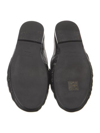 Saint Laurent Leather Mules