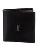 Yves Saint Laurent Leather Printed Bifold Wallet