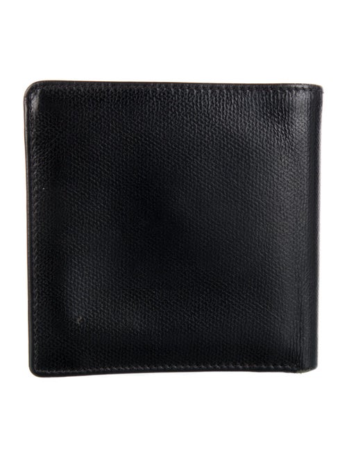 Yves Saint Laurent Leather Printed Bifold Wallet