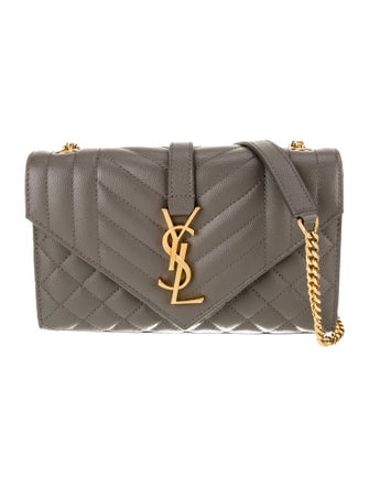 Saint Laurent Leather Envelope Small 2022