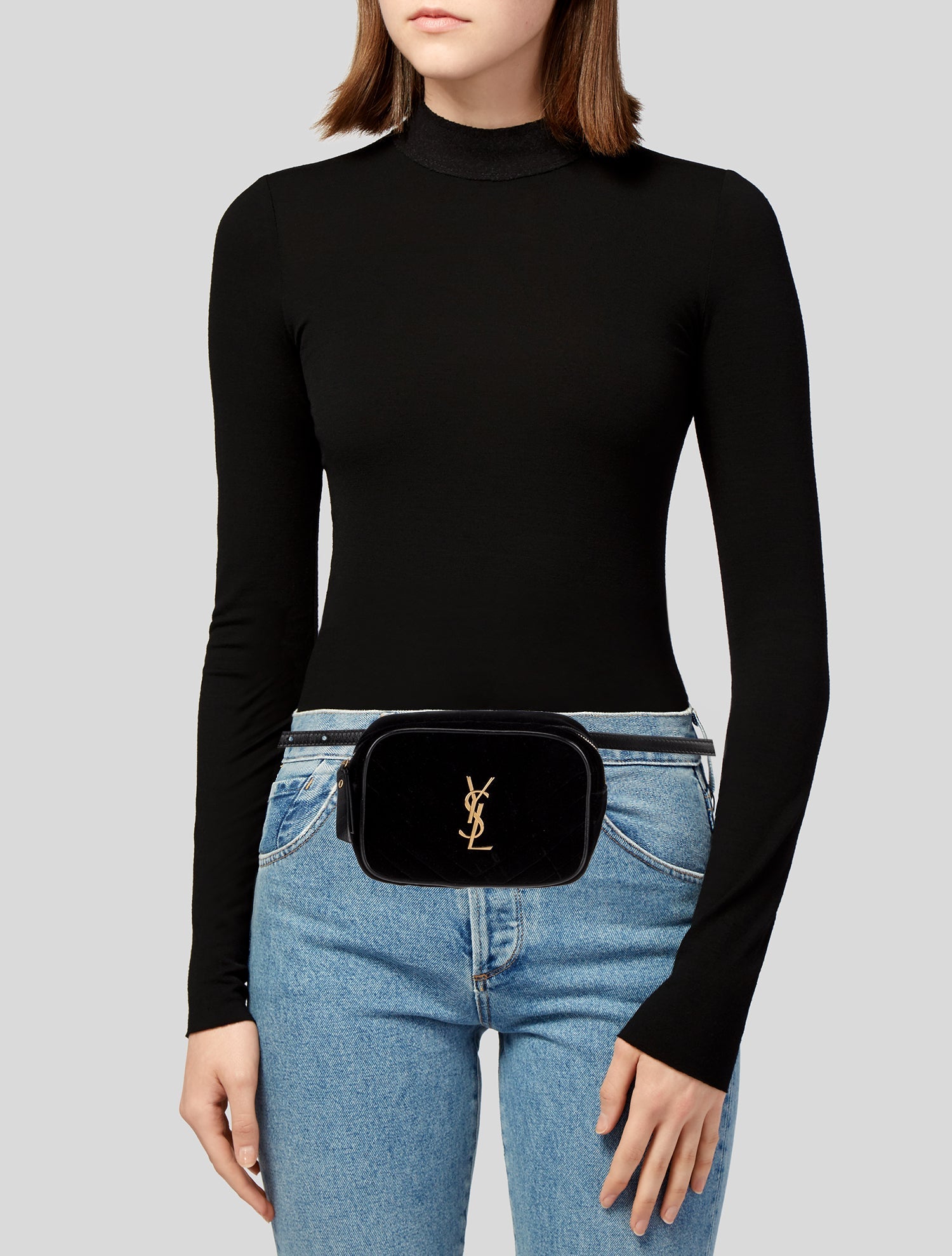Saint Laurent Velvet Lou