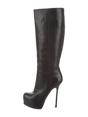 Yves Saint Laurent Leather Boots