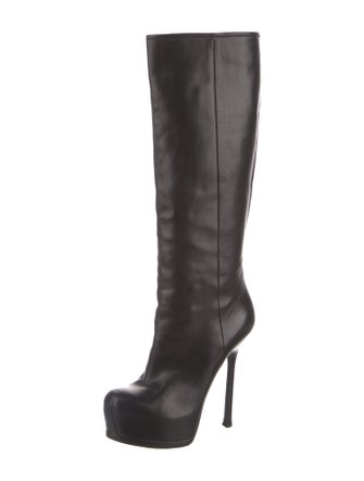 Yves Saint Laurent Leather Boots