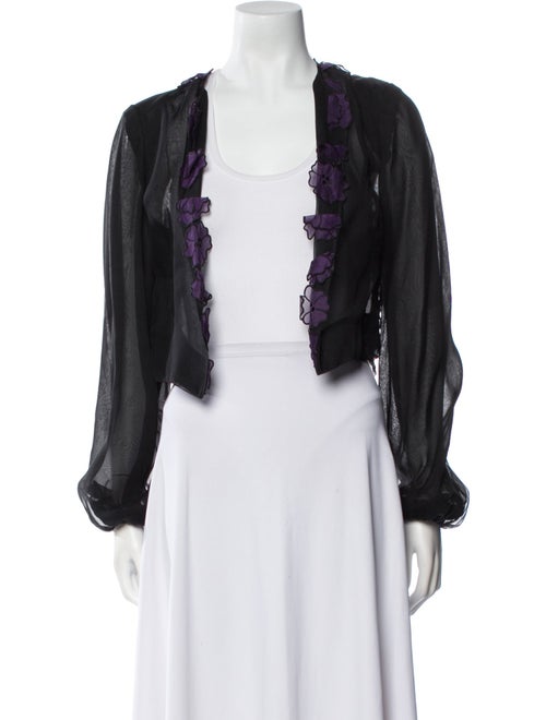 Yves Saint Laurent Rive Gauche Mesh Bolero