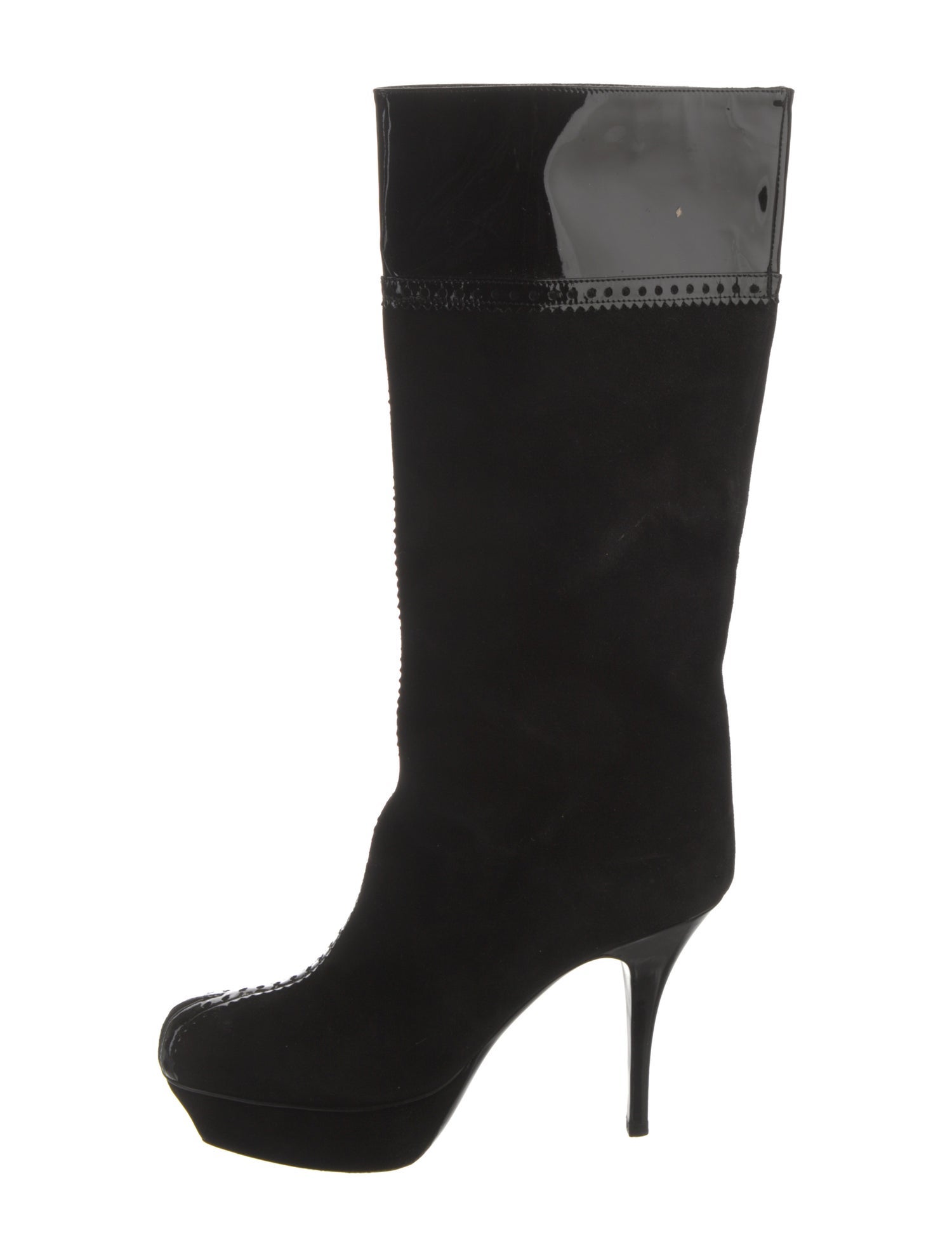 Yves Saint Laurent Suede Boots