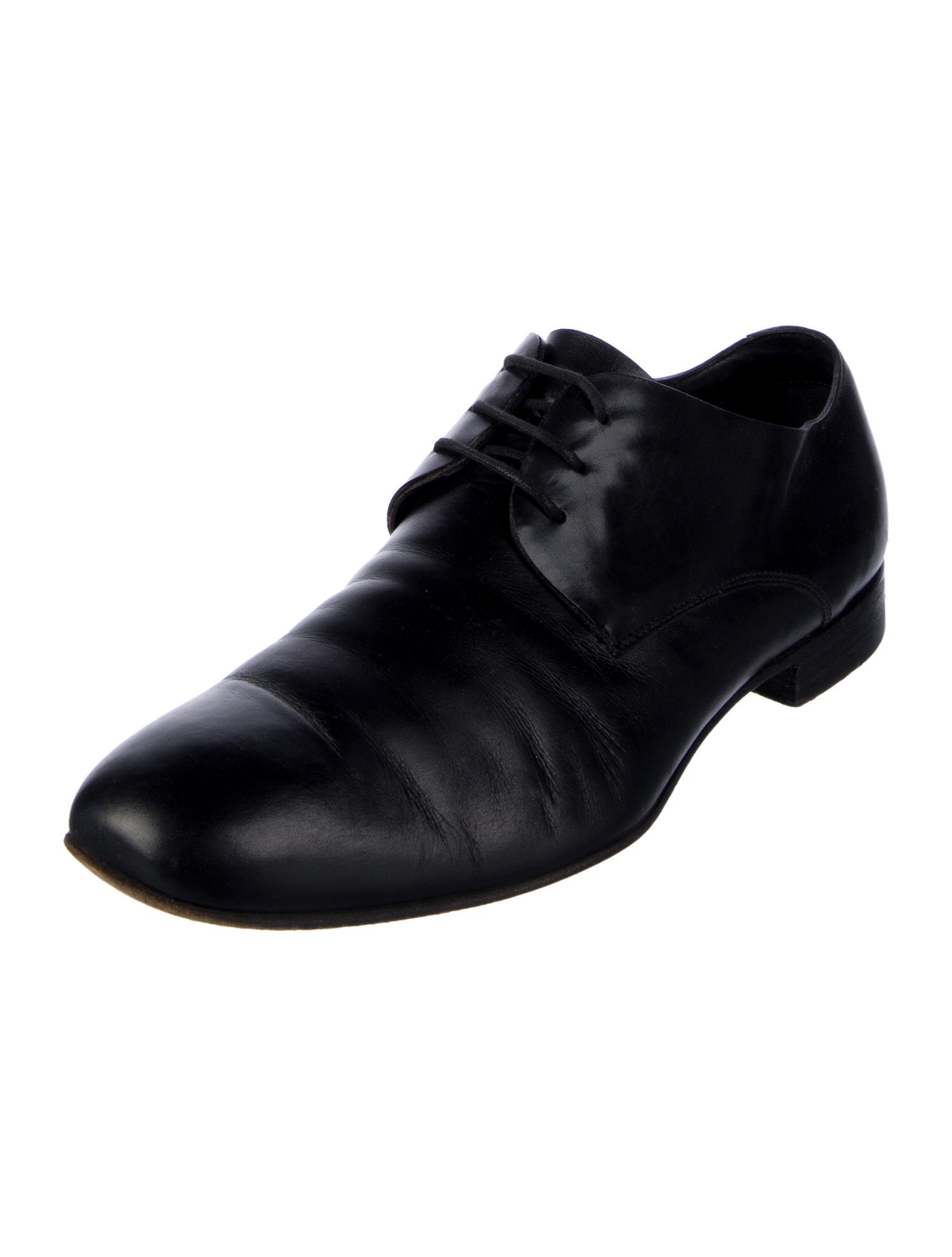 Yves Saint Laurent Leather Derby Shoes