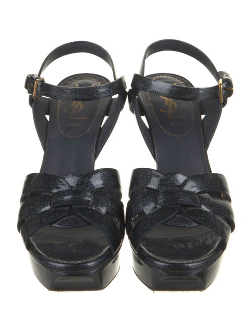 Yves Saint Laurent Patent Leather Sandals
