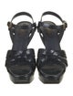 Yves Saint Laurent Patent Leather Sandals