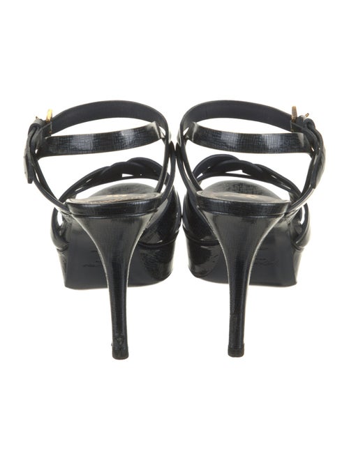 Yves Saint Laurent Patent Leather Sandals