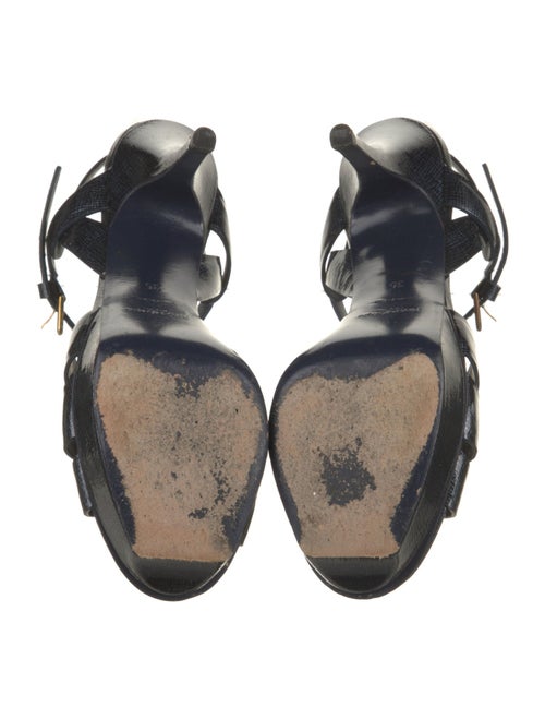 Yves Saint Laurent Patent Leather Sandals