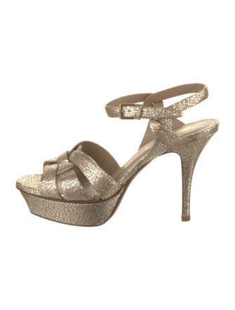 Yves Saint Laurent Leather Sandals
