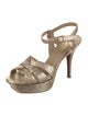 Yves Saint Laurent Leather Sandals