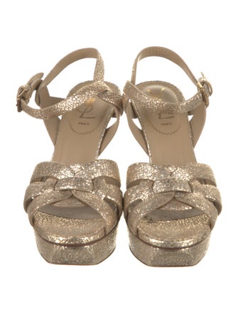 Yves Saint Laurent Leather Sandals