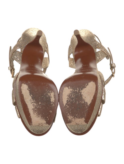Yves Saint Laurent Leather Sandals