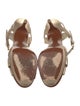 Yves Saint Laurent Leather Sandals