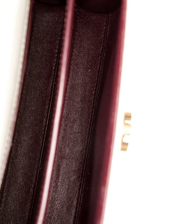 Saint Laurent Leather Cassandra Mini