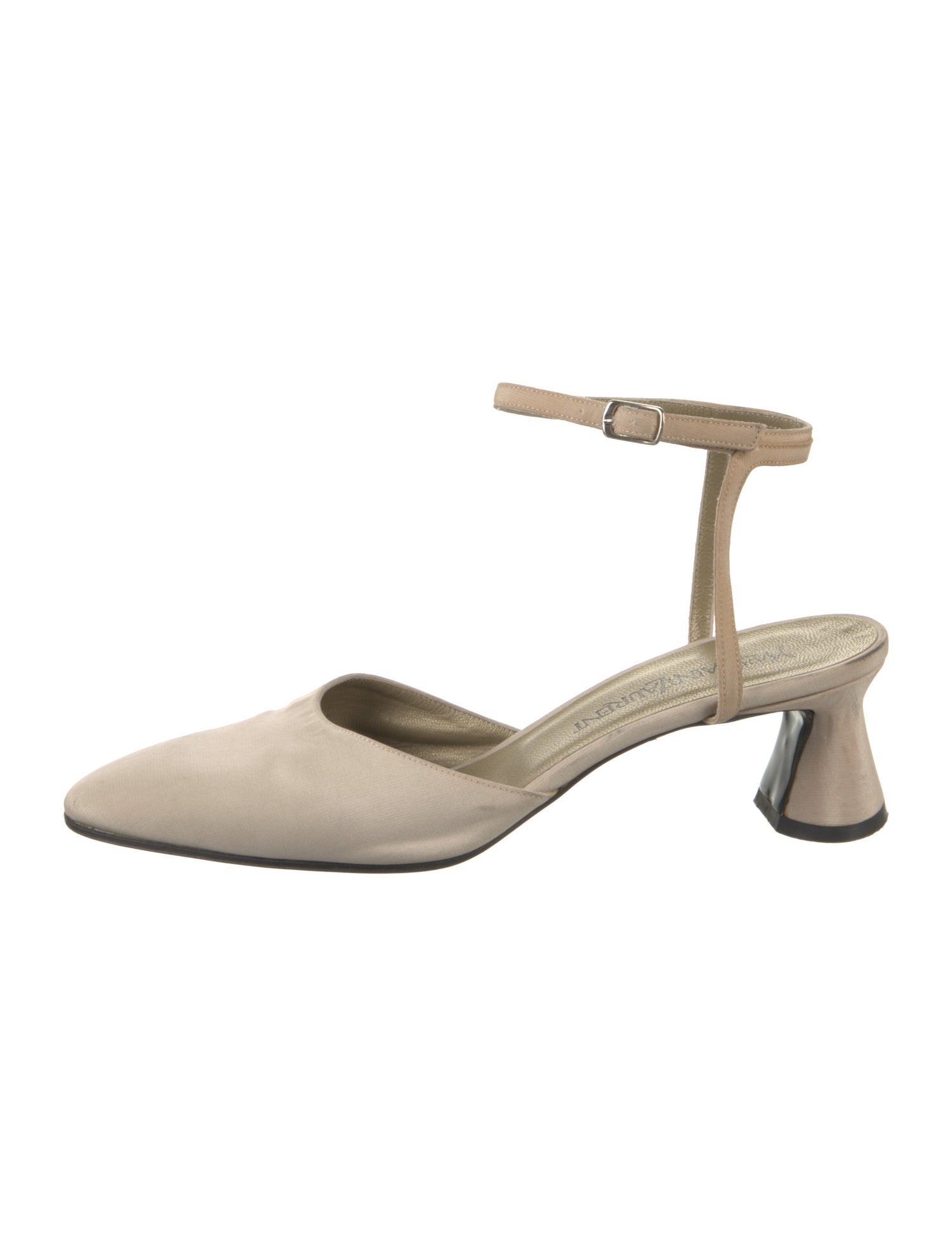 Yves Saint Laurent Vintage Late 1970's - Early 1980's D'Orsay Pumps