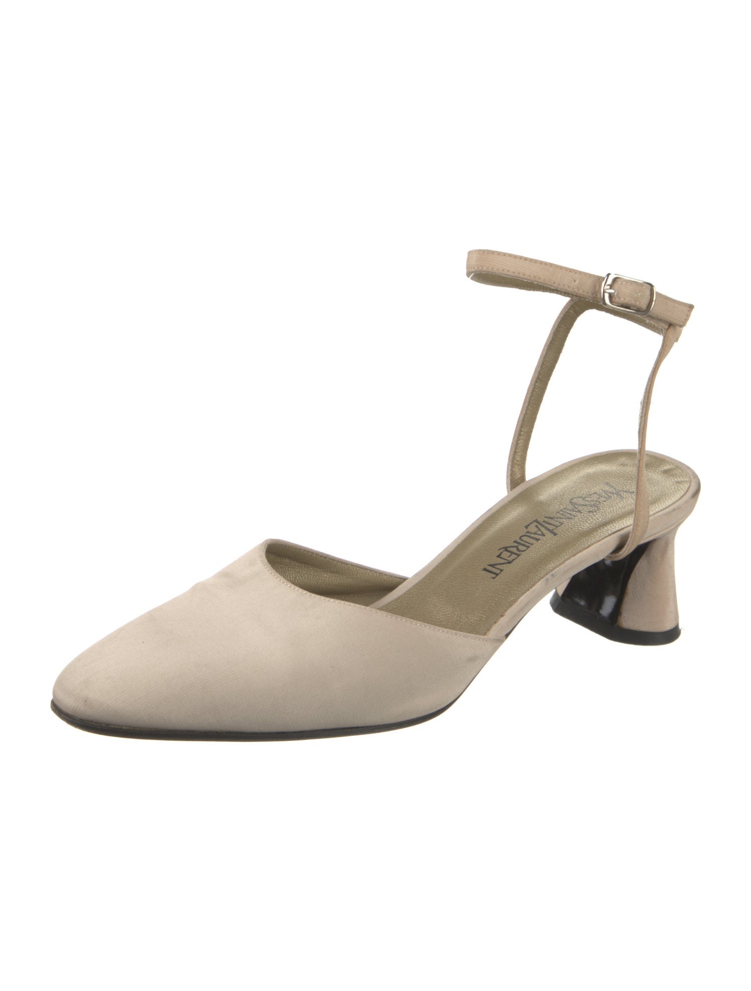 Yves Saint Laurent Vintage Late 1970's - Early 1980's D'Orsay Pumps