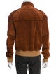 Yves Saint Laurent Rive Gauche 2000's Leather Bomber Jacket