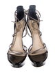 Yves Saint Laurent Patent Leather Sandals