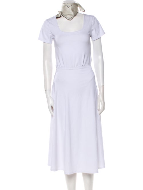 Yves Saint Laurent Suede Printed Scarf