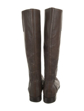 Yves Saint Laurent Leather Riding Boots