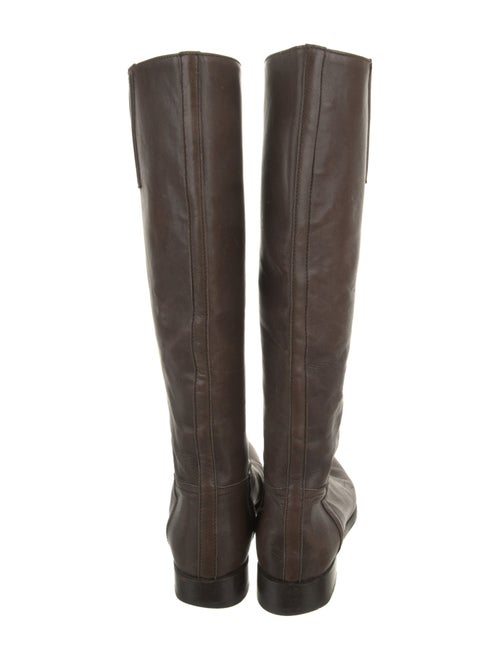 Yves Saint Laurent Leather Riding Boots