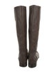 Yves Saint Laurent Leather Riding Boots
