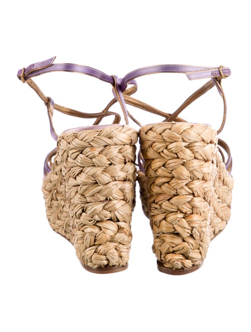 Yves Saint Laurent Satin Espadrilles