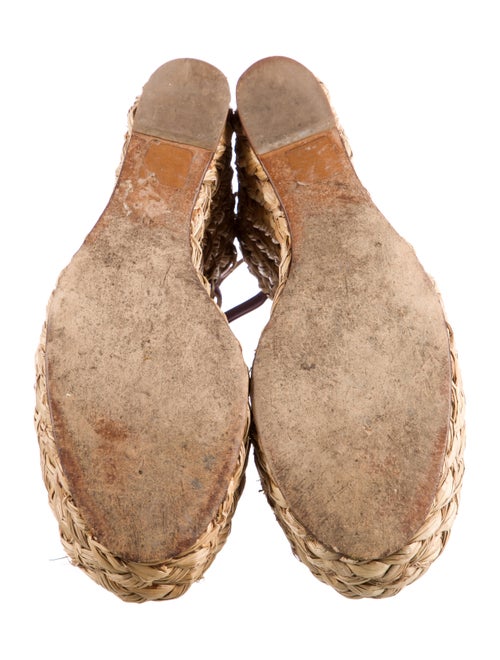 Yves Saint Laurent Satin Espadrilles