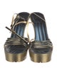 Yves Saint Laurent Patent Leather Sandals