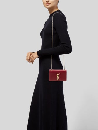 Saint Laurent Leather Kate Small