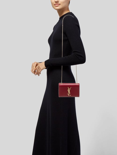 Saint Laurent Leather Kate Small