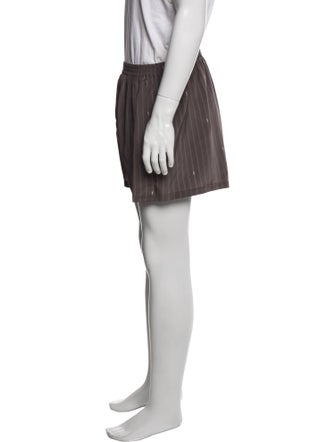 Yves Saint Laurent Silk Jogger Shorts