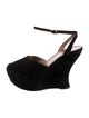 Yves Saint Laurent Suede Slingback Pumps