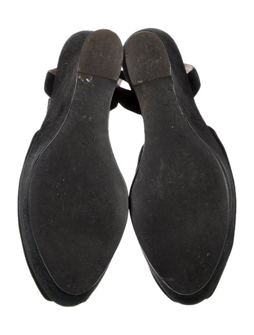 Yves Saint Laurent Suede Slingback Pumps