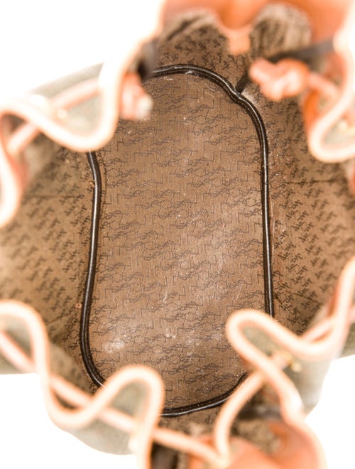 Yves Saint Laurent Leather Bucket Bag