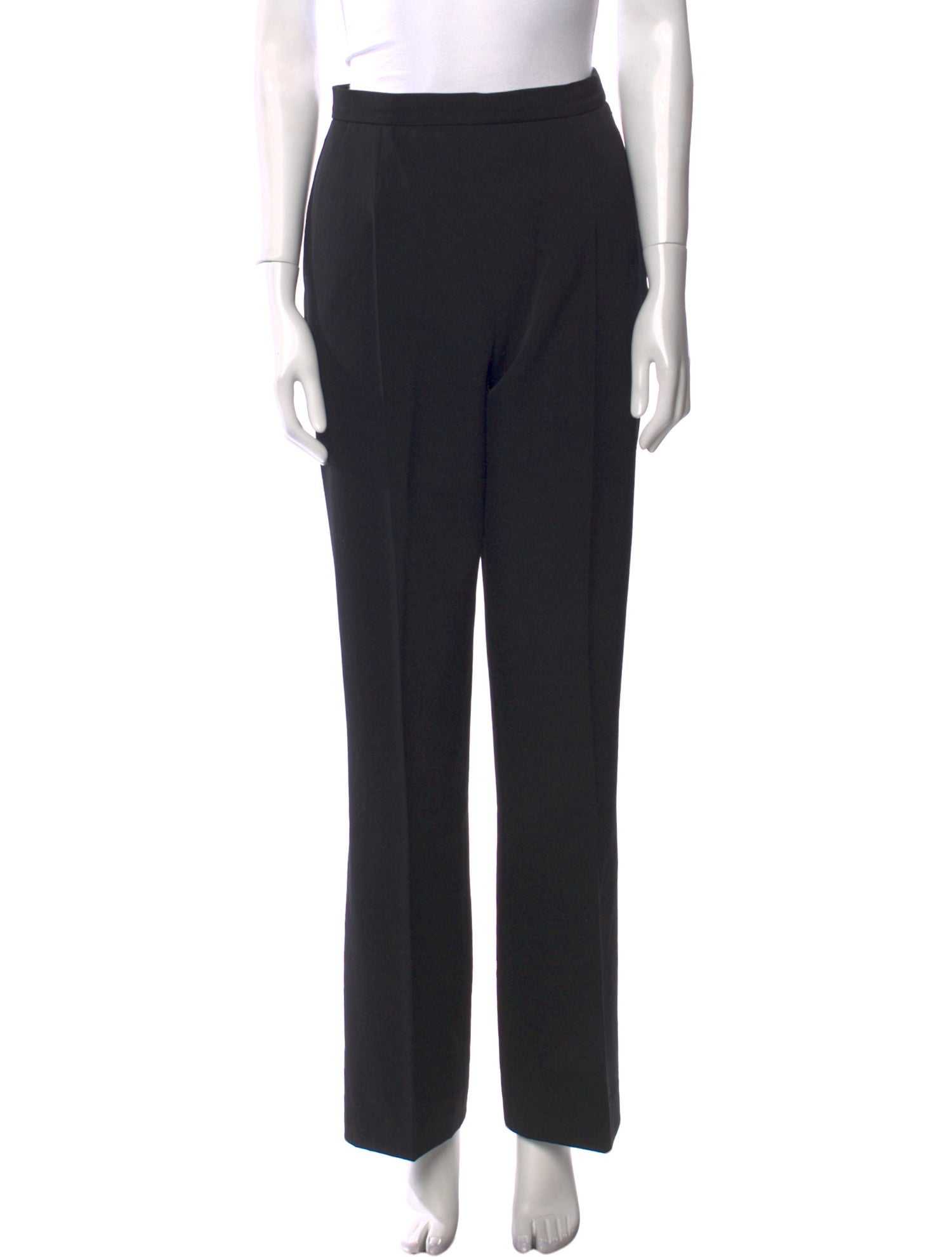 Yves Saint Laurent Wool Wide Leg Pants