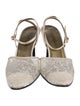 Yves Saint Laurent Lace Slingback Pumps