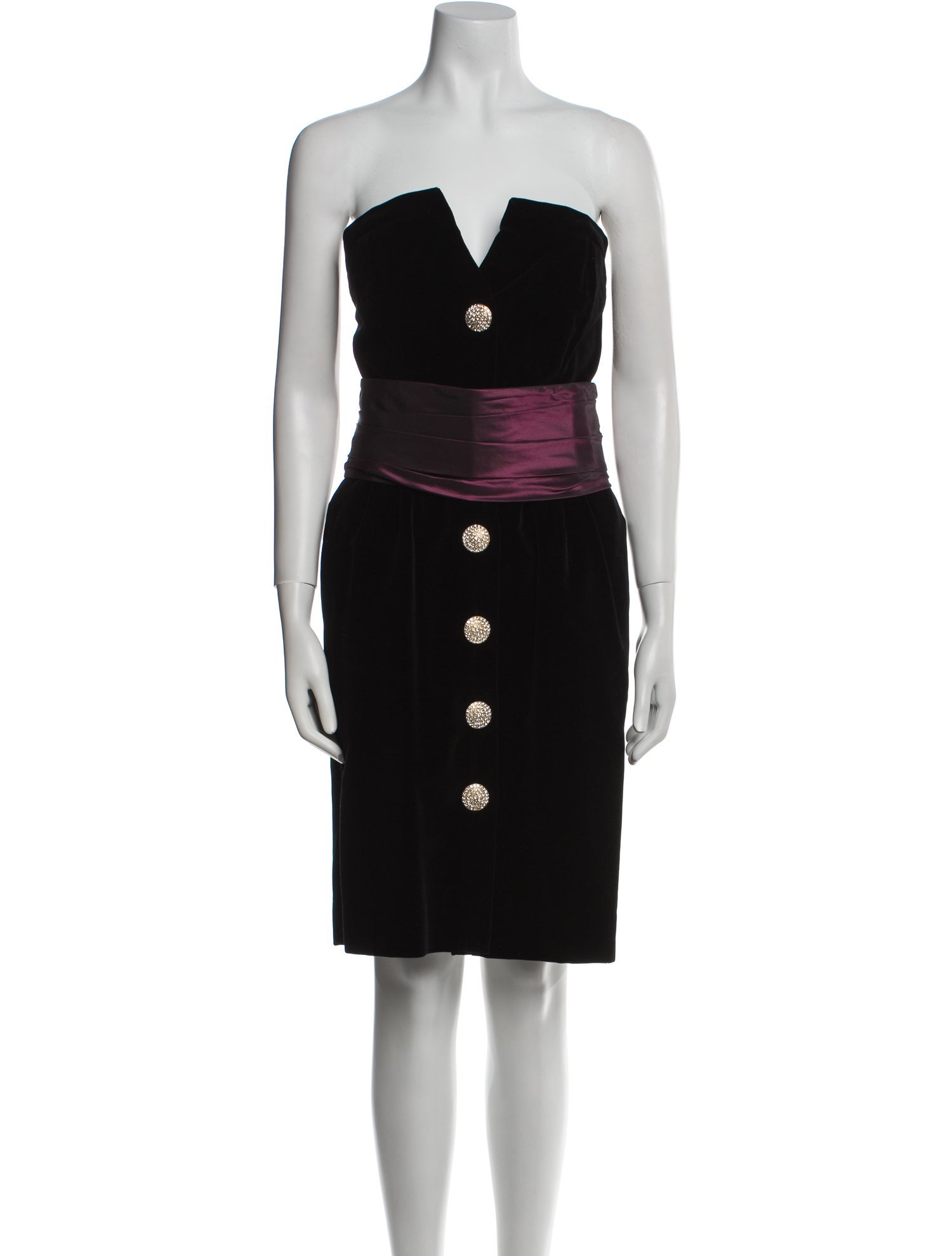 Yves Saint Laurent Rive Gauche Vintage Mini Dress