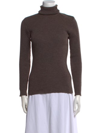 Yves Saint Laurent Wool Turtleneck Sweater