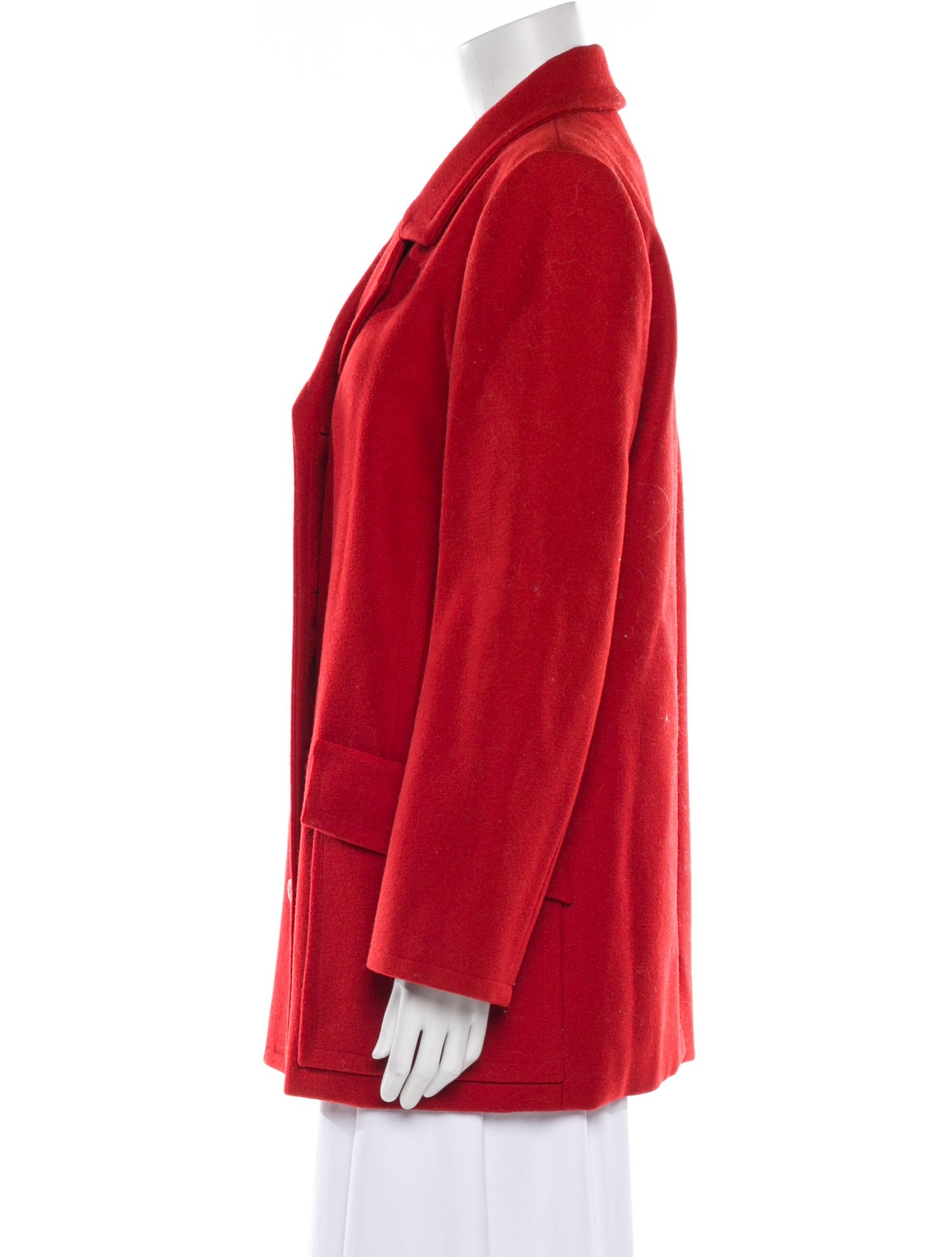 Yves Saint Laurent Rive Gauche Vintage Wool Peacoat