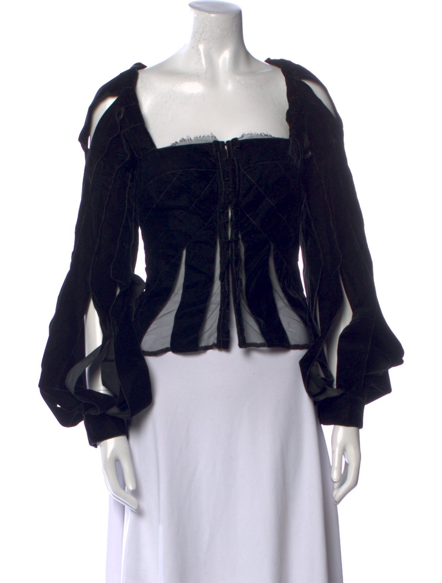 Yves Saint Laurent Rive Gauche Vintage 2002 Crop Top