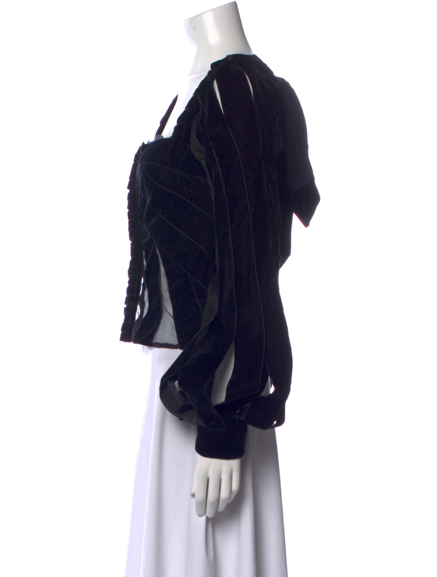 Yves Saint Laurent Rive Gauche Vintage 2002 Crop Top