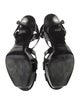 Yves Saint Laurent Patent Leather Slingback Sandals